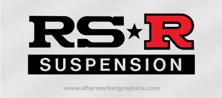 RS-R Suspension Decals - Pair (2 pieces)